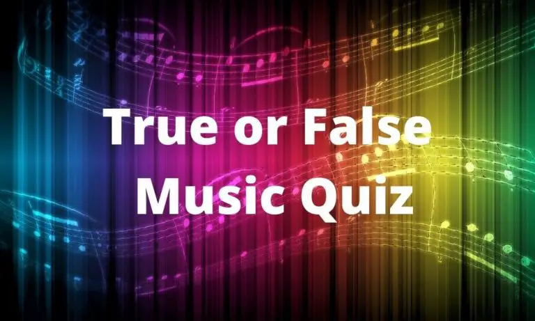 Music True or False Quiz