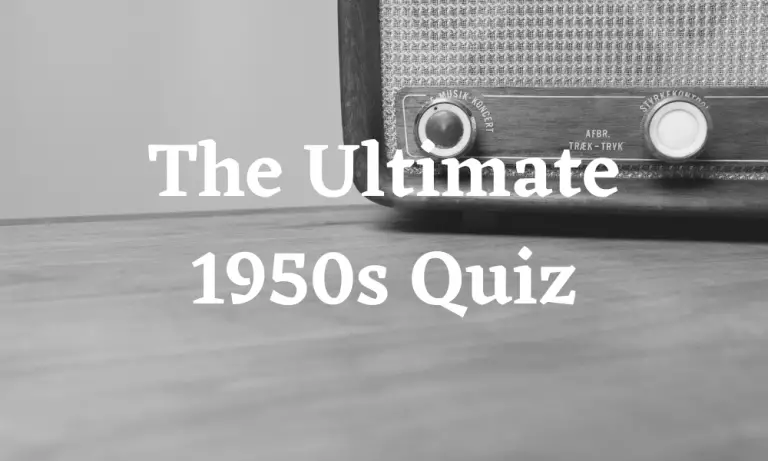 1950s Quiz