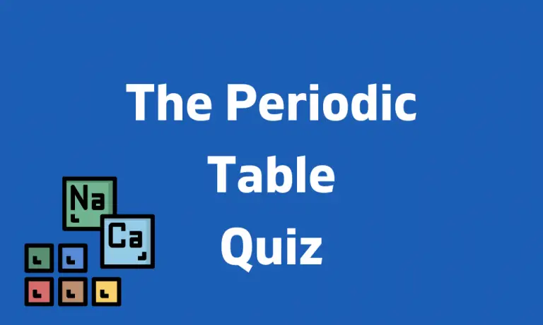 Periodic Table Quiz