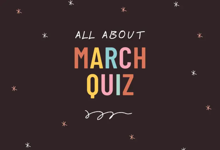 All About March Quiz