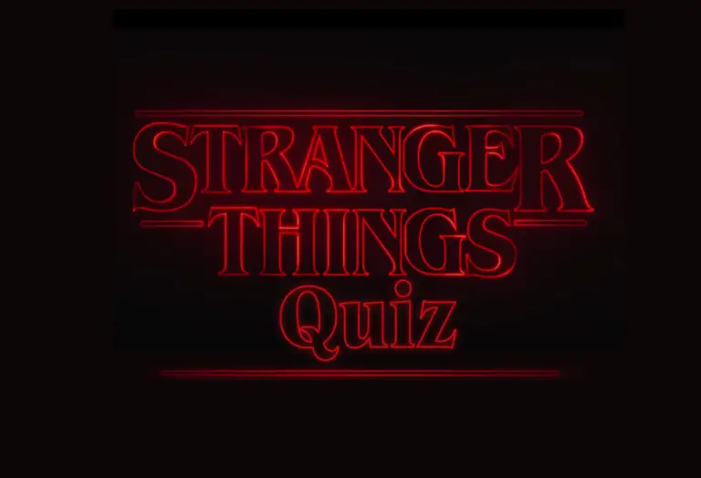 Stranger things Quiz