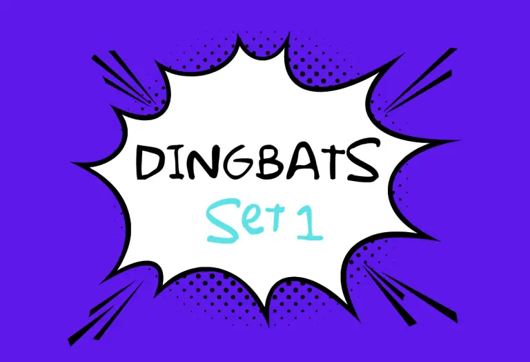Dingbats set 1