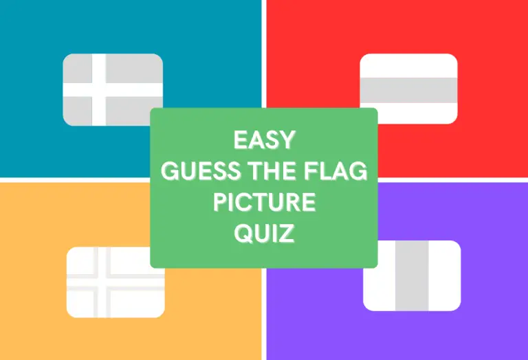 Easy Kids Flag Picture Guessing Quiz