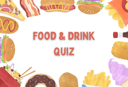 Food Drink Quiz Questions With Answers 2024   Food Drink Quiz 450x307 