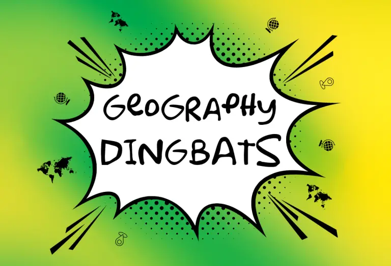 Geography Dingbats