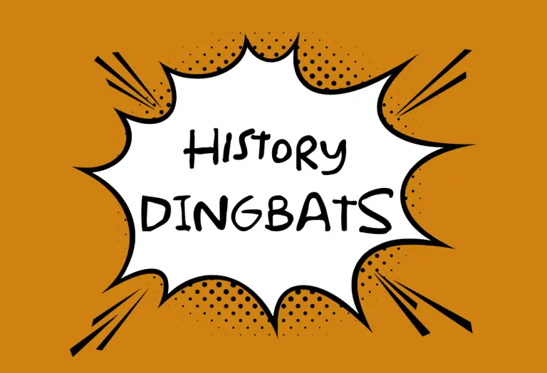 History Dingbats