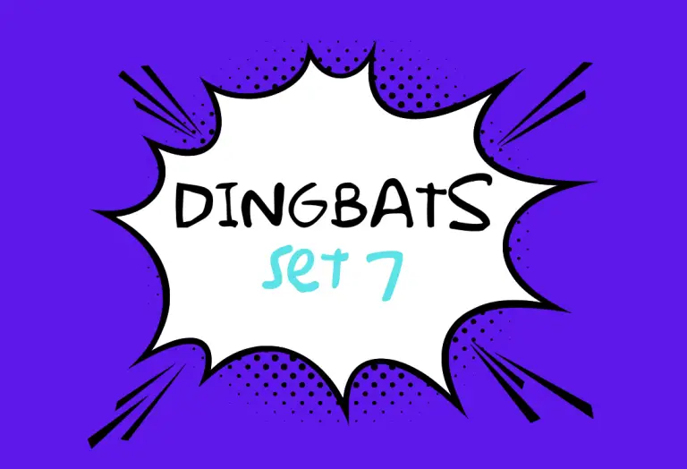 Dingbats Set 7
